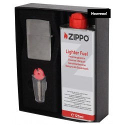 FZ2001 | GIFT SET ZIPPO CHROME
